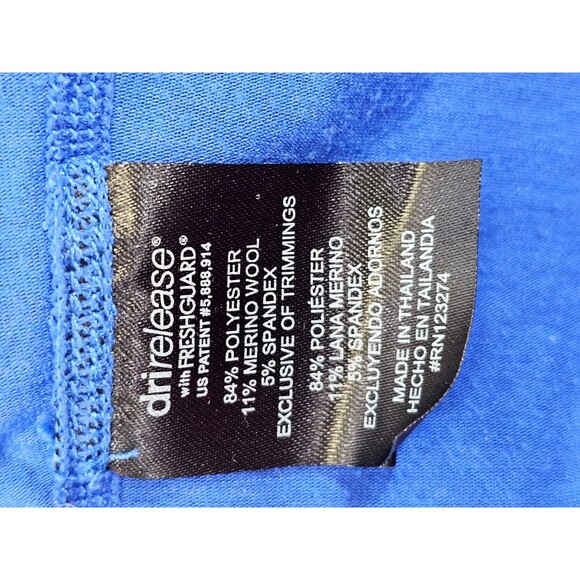 ALK Women's L Merino Blend Paradox Long Sleeve 1/4 Zip Pullover Sweater Lt Wt - Picture 10 of 11